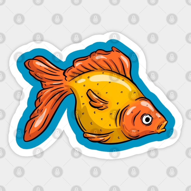 Tropical goldfish sale